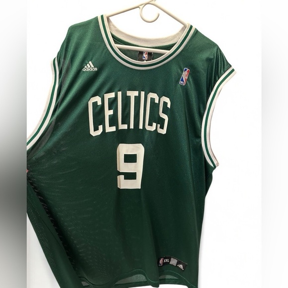 Adidas Rajon Rondo #9 Celtics Jersey Green XXL - Picture 9 of 9